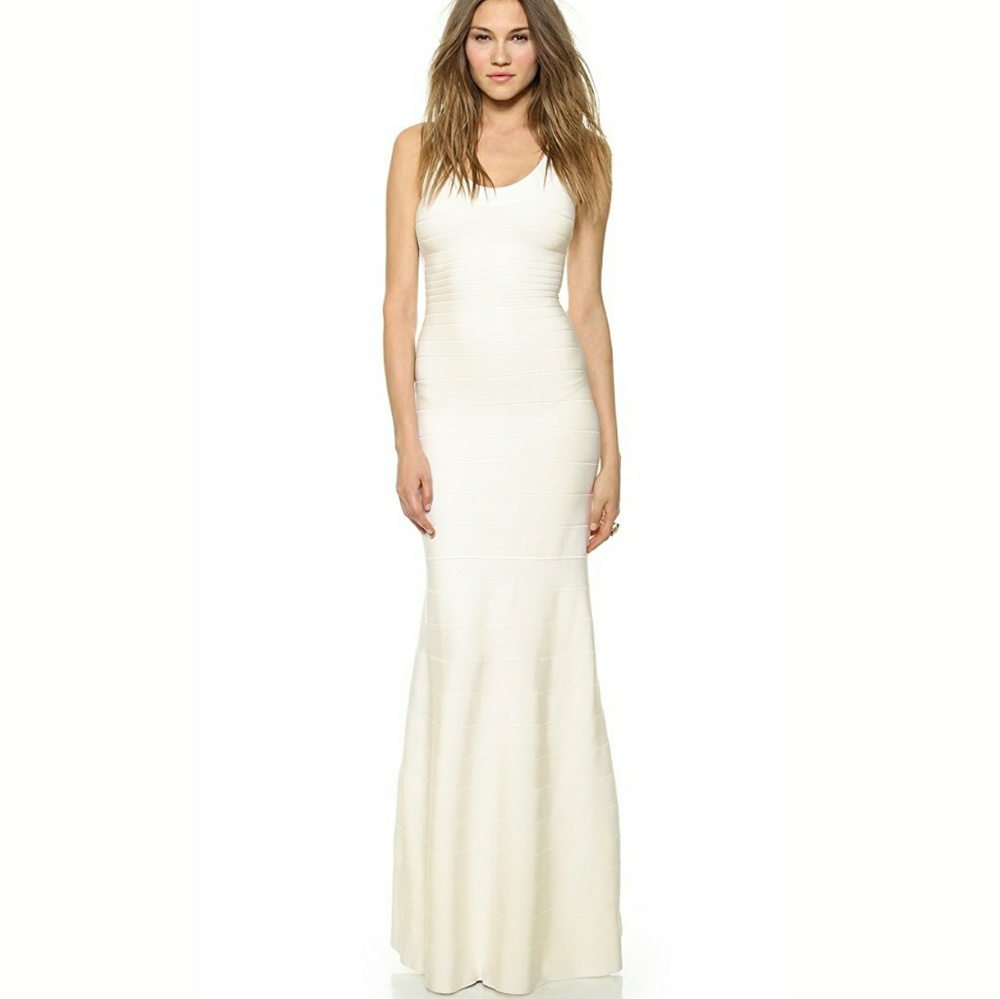 Herve Leger Ellen Gown size L
